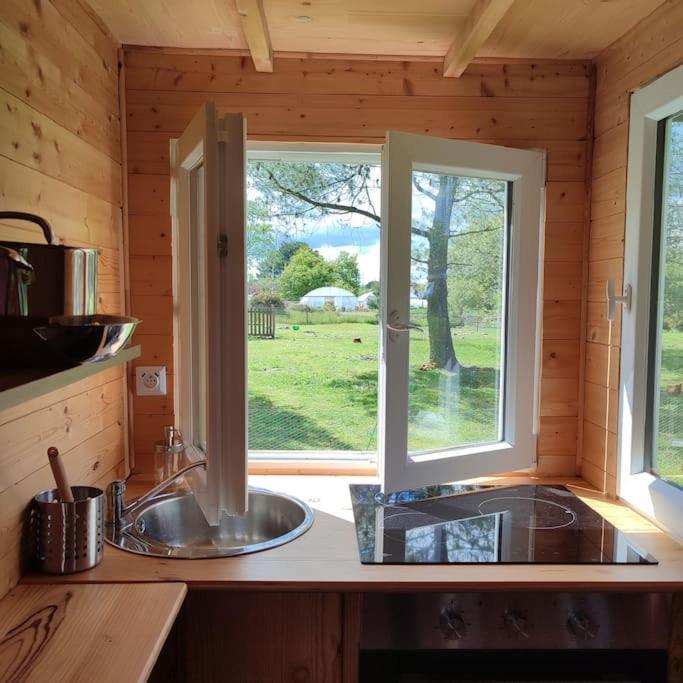 Nuit Insolite En Tiny House Questembert Экстерьер фото